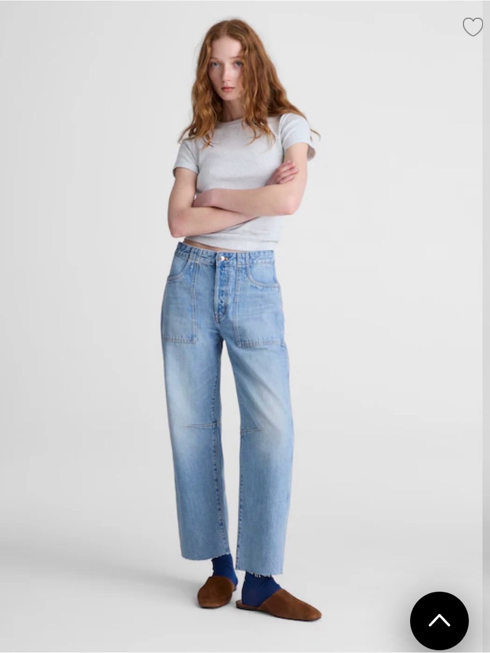 Madewell Light Blue Straight-Leg Jeans